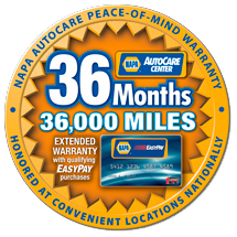 NAPA Peace of Mind 36y/36k