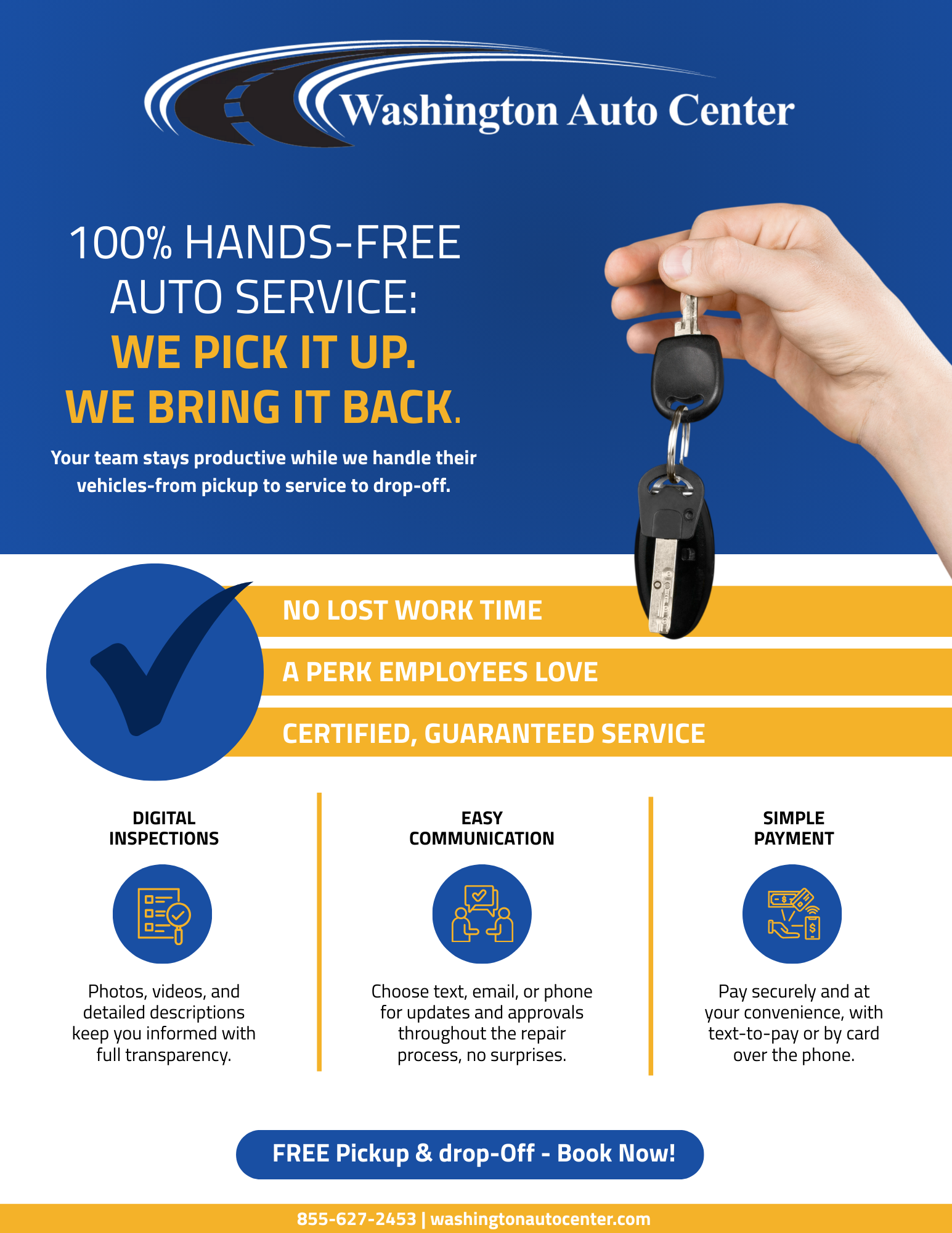 Hands-Free Auto Service Washington Auto Center