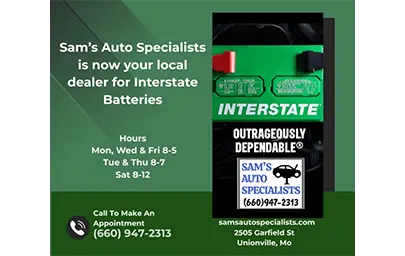 Interstate Battery Dealer Special Image
