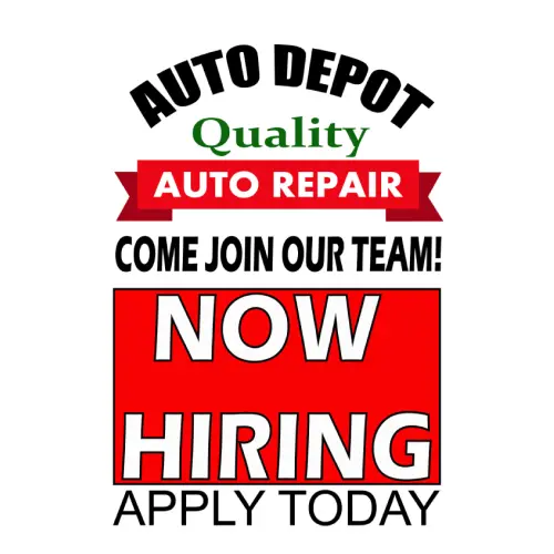 Auto Depot: Employment Page Image