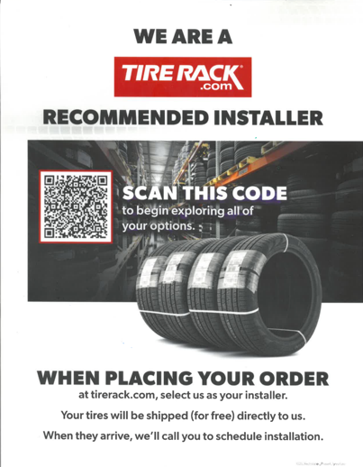 Tire Tracs Landing Page Image