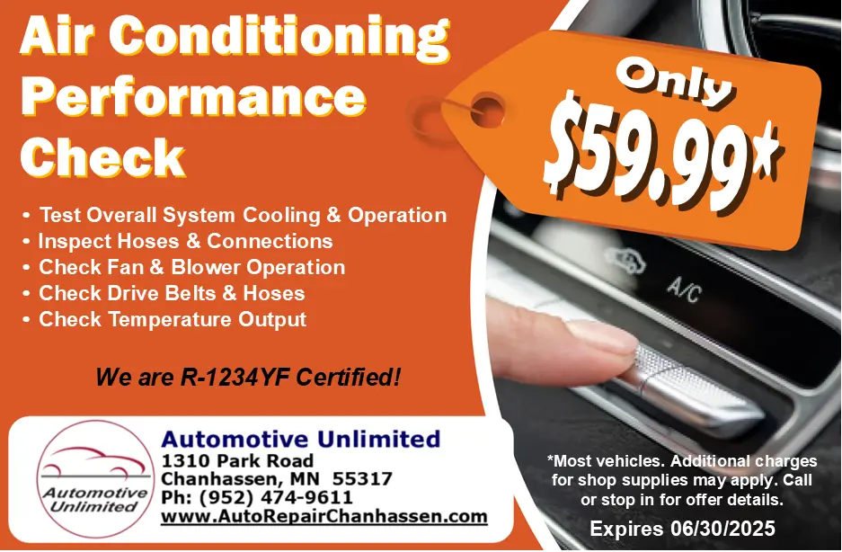 Air Conditioning Performance Check Special Image