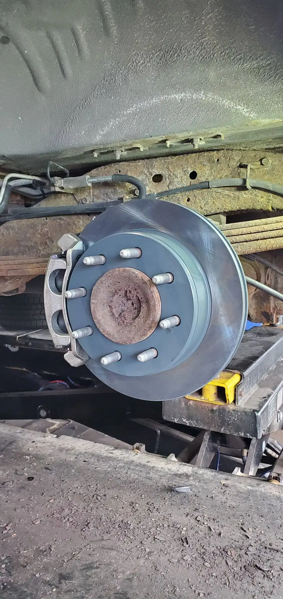 What causes brake rotor warping? Image