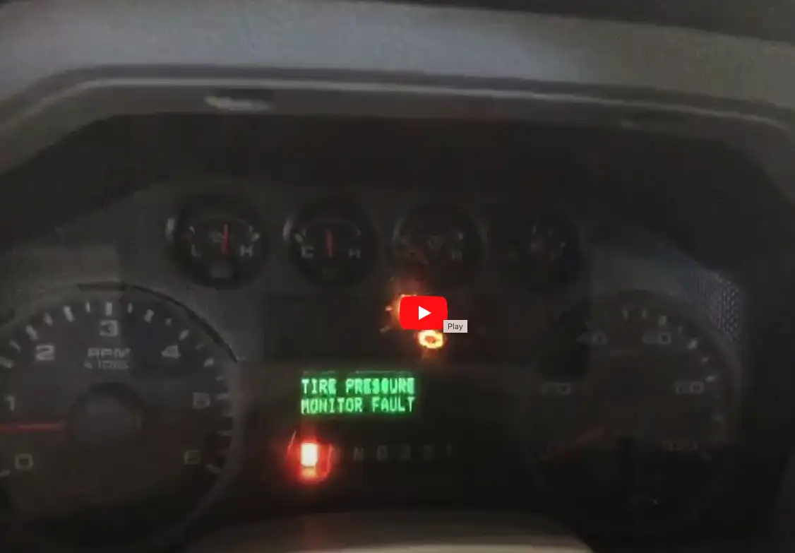 Why are my TPMS light and check engine light on? Image