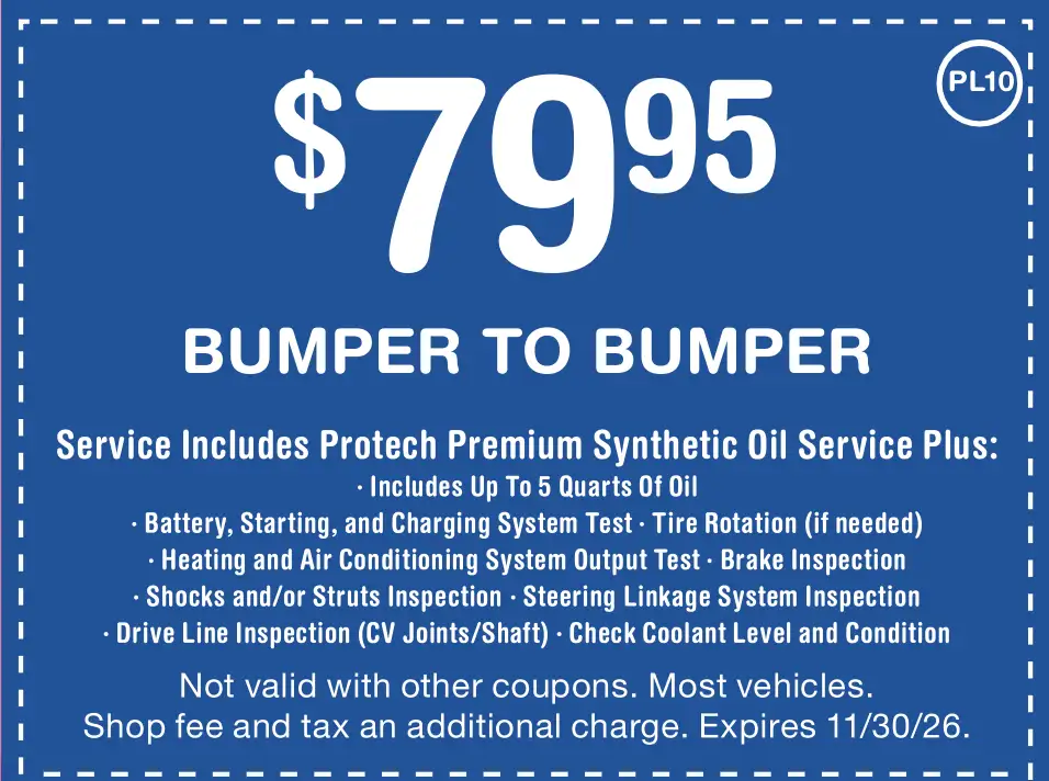 Automotive service special offer 2