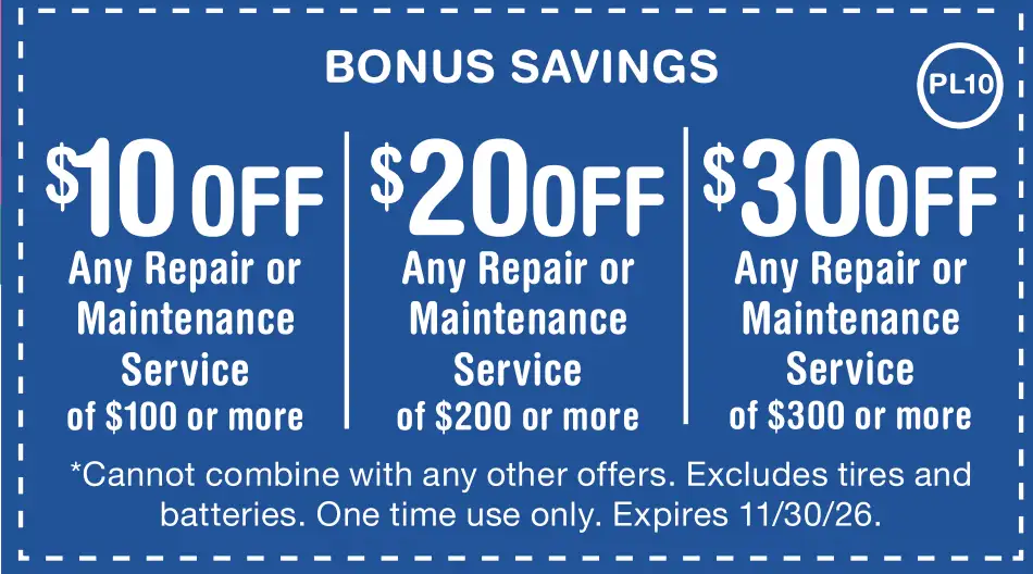 Automotive service special offer 4