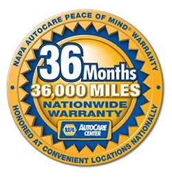 36 Month 36000 Miles Warranty