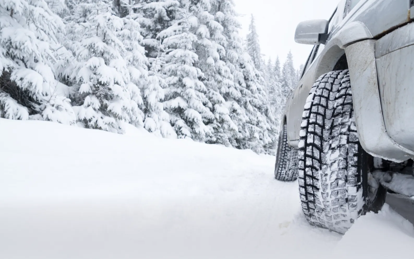 Snow Tires Versus All-Season Tires Image