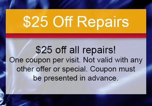 $25 Off Repairs Special Image