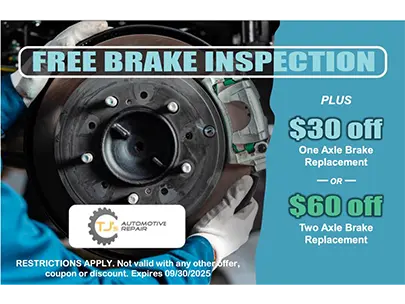 FREE BRAKE INSPECTION Special Image