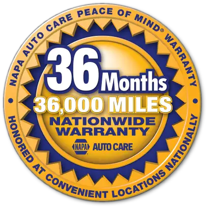 NAPA Warranty 2024- ONLY USE THIS ONE. 