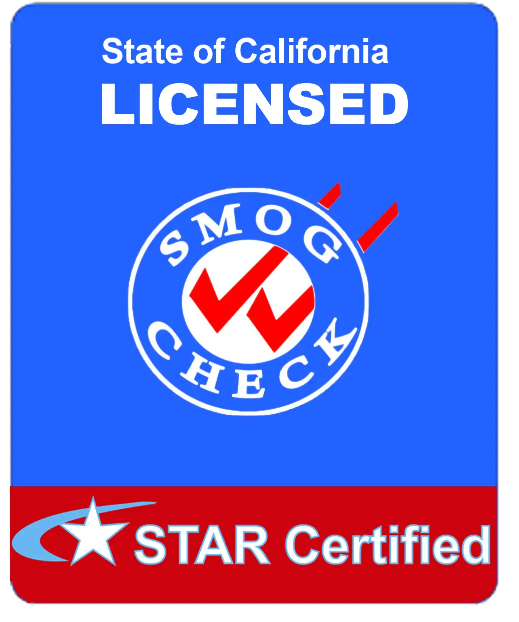 California Star Certified Smog Check