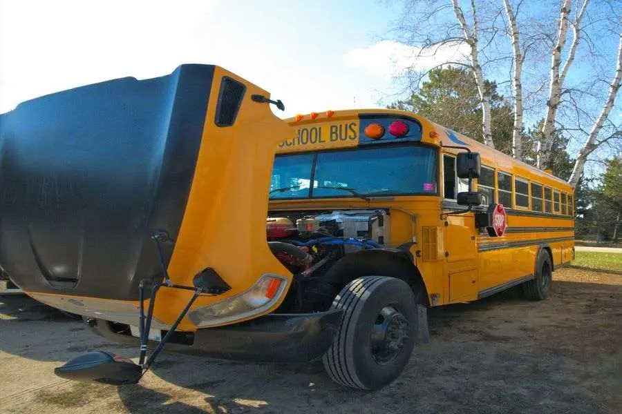 School Bus Repair Service Image